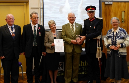 Wirral Wildlife with their award