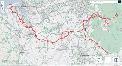 Image of the route map of the Peak Cluster CCS pipeline