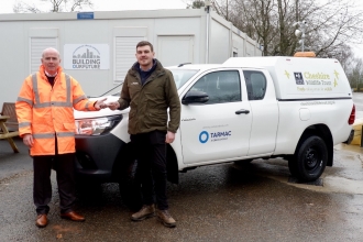 Tarmac handing over the keys to Cheshire Wildlife Trust