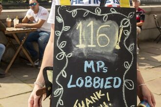 MPs lobbied campaigner