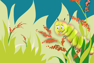 Fussy Caterpillar - banner