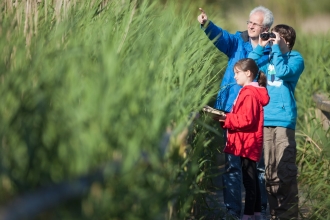 children out in nature