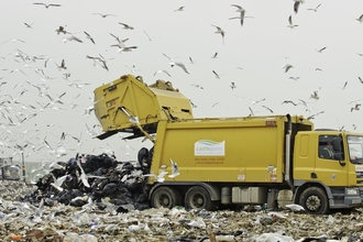 Veolia Landfill Site, Pitsea, Essex, UK