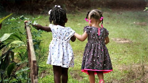 Children playing
