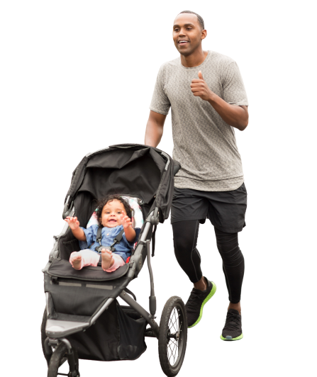 pushchair run