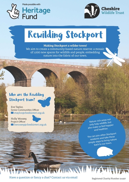 Rewilding stockport brochure