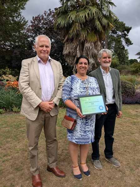Knutsford working group receiving award