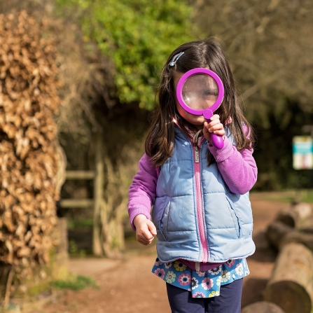 £5 could buy a child a magnifying glass
