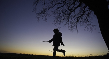 Child silhouette