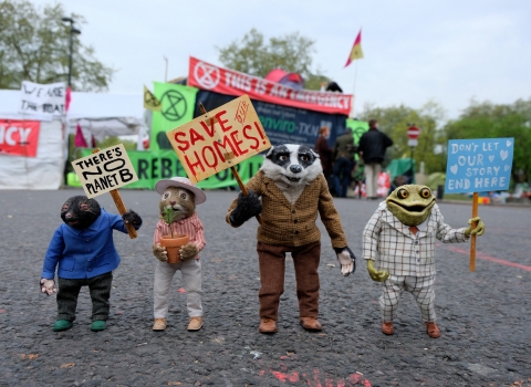 Wilder Future protest